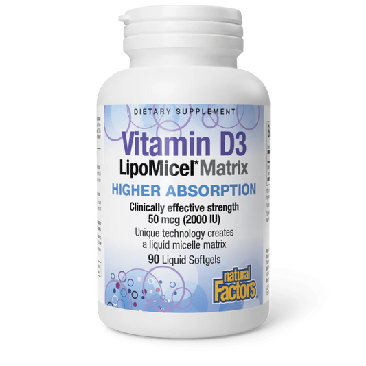 NF LIPOMICEL VIT D3 2000IU 90'S