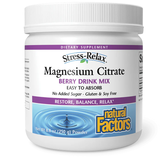 NF MAGNESIUM CITRATE POWDER 250G BERRY