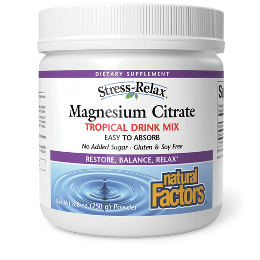 NF MAGNESIUM CITRATE POWDER 250G TROPICAL