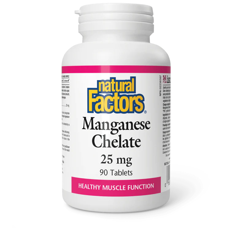 NF MANGANESE CHELATE 25MG 90'S