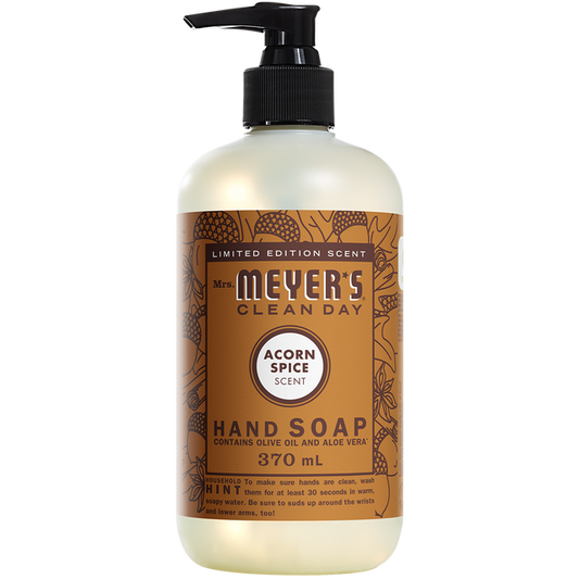 MRS.MYER'S HAND SOAP ACORN SPICE 370ML