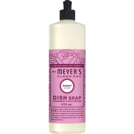 MRS.MYER'S DISH SOAP PEONY 473ML