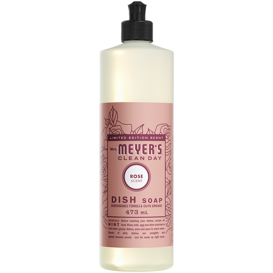 MRS.MYER'S DISH SOAP ROSE 473ML