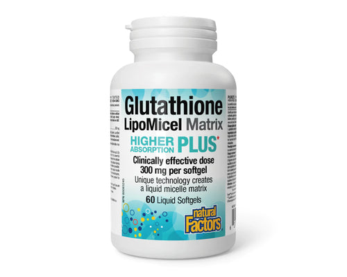 NF GLUTATHIONE LIPOMICEL 300MG 60'S