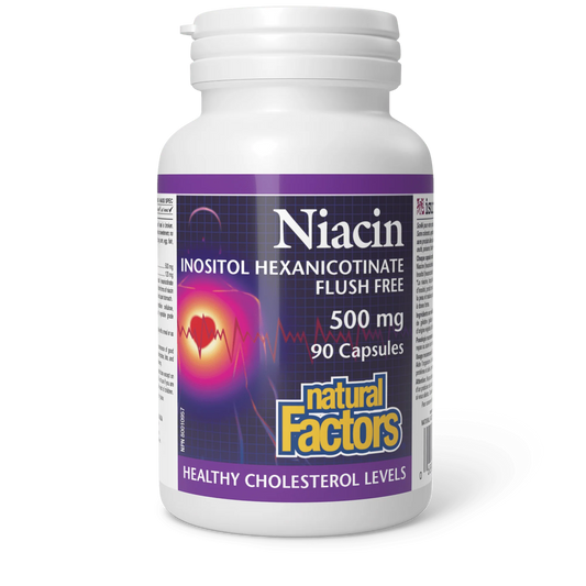 NF NIACIN NO FLUSH 500MG 90'S