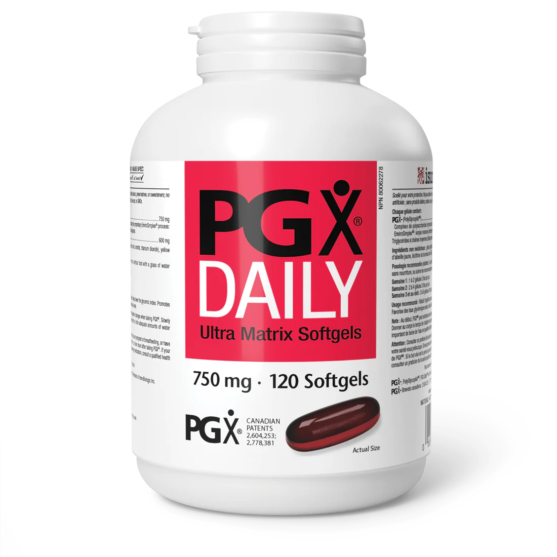 NF PGX DAILY 750 MG 120'S