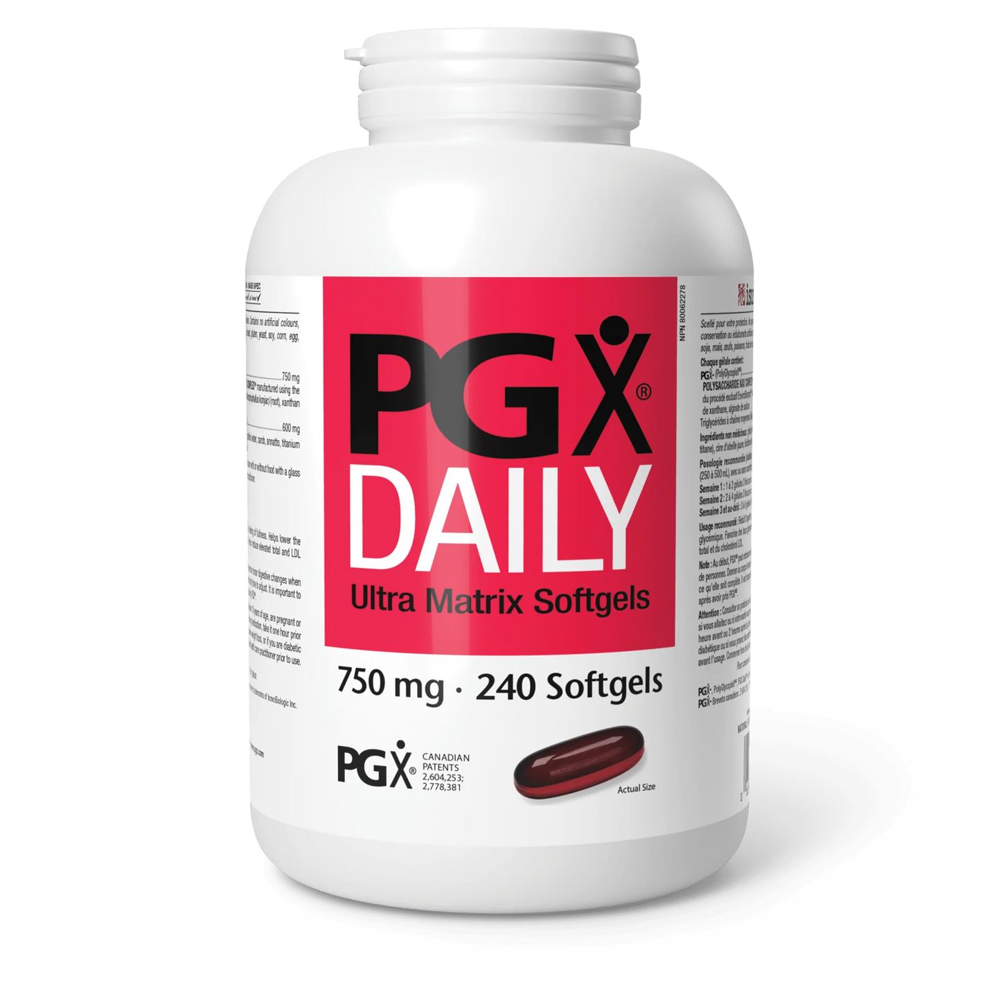 NF PGX DAILY 750 MG 240'S