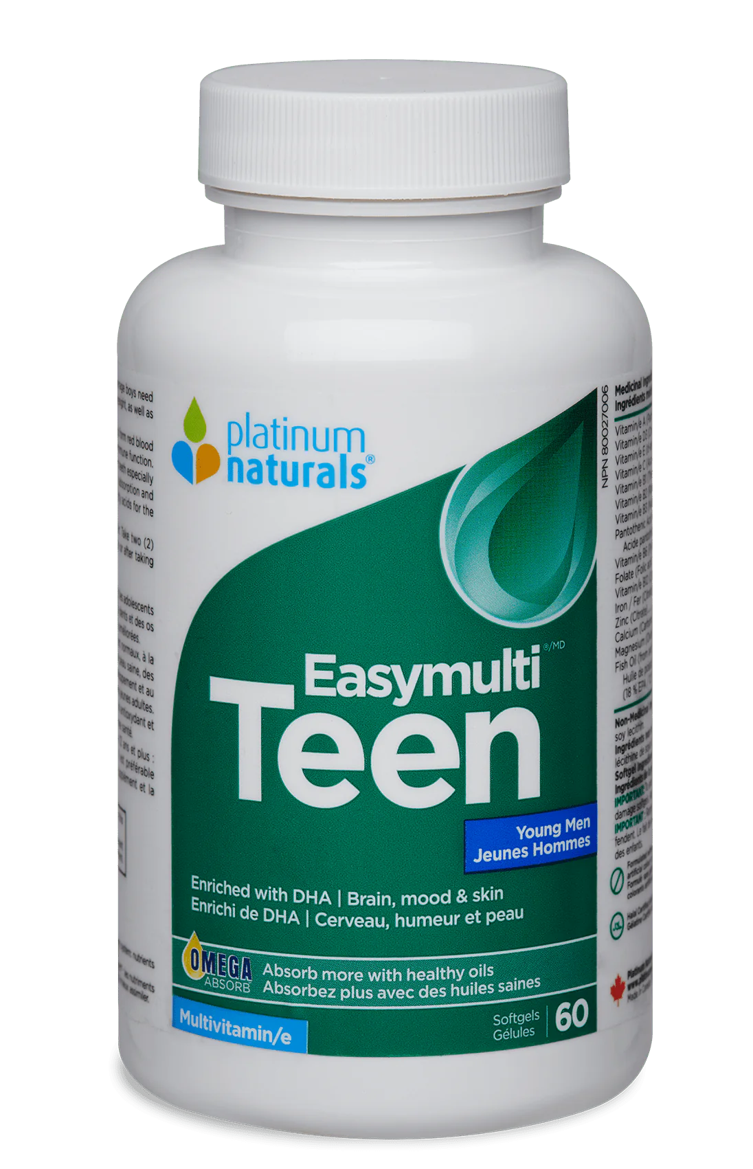 PLATINUM TEEN VITALITY FOR MEN