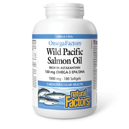 NF WILD PACIFIC SALMON OIL 180'S