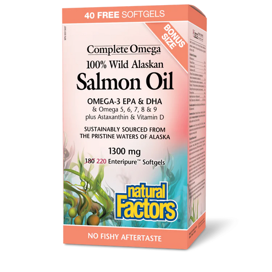 NF WILD ALASKAN SALMON OIL 220'S BONUS