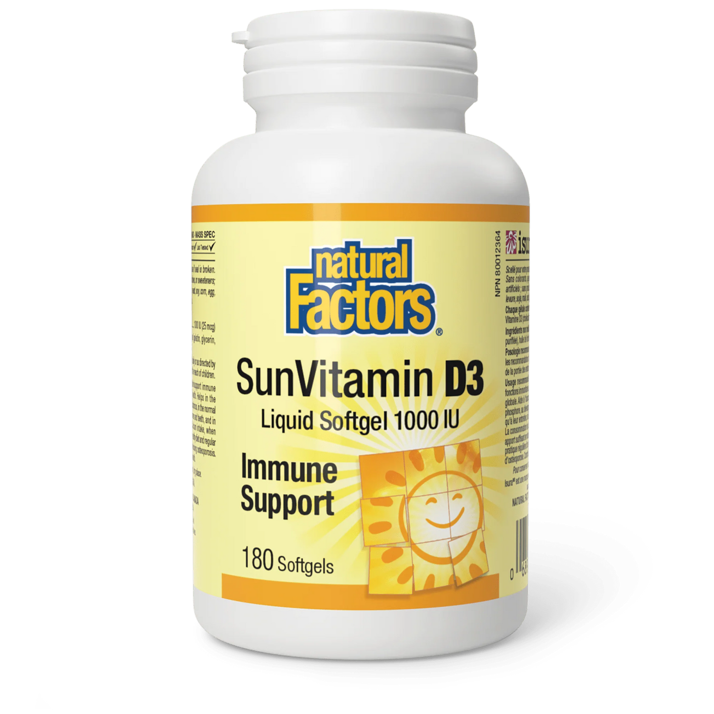 NF VIT D 1000IU 180 SOFTGELS