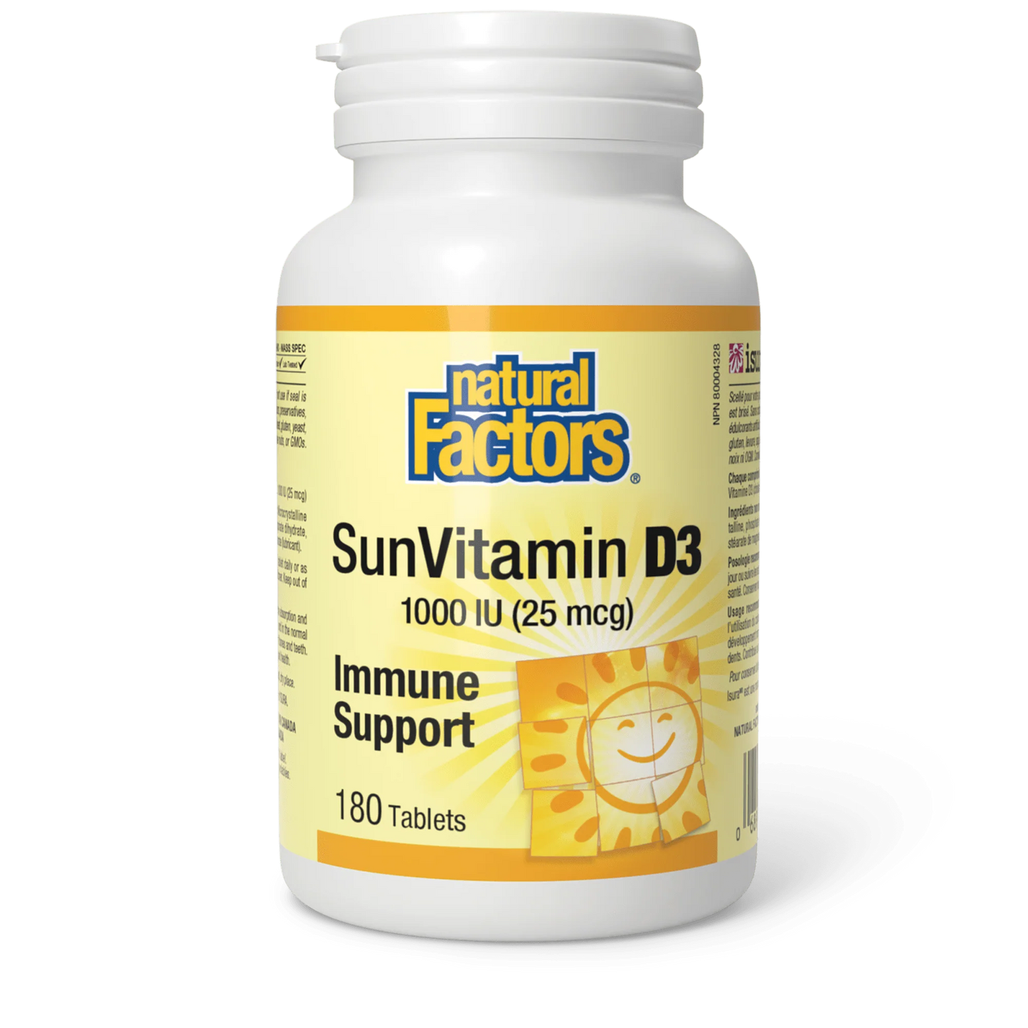 NF VITAMIN D 1000 IU 180'S