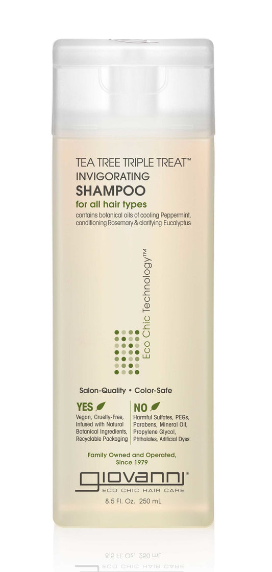 GIOVANNI SHAMPOO TEA TREE TRIPLE THREAT 250ML