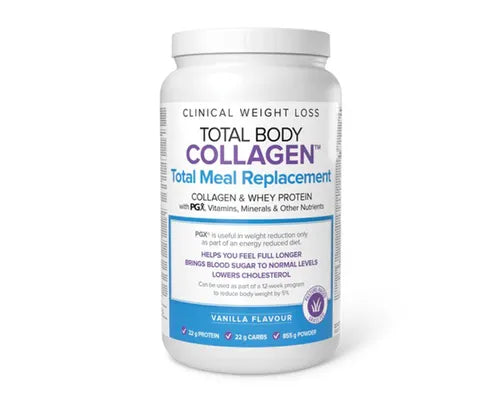 TOTAL BODY COLLAGEN MEAL REPLACEMENT VANILLA 855G