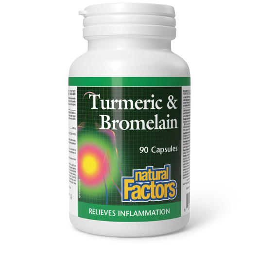 NF TURMERIC BROMELAIN 450MG 90'S