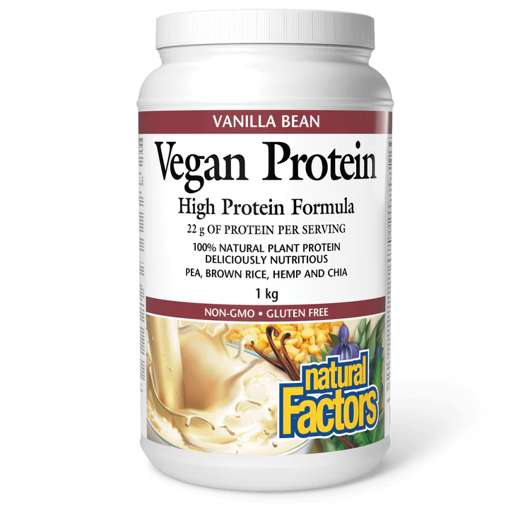 NF VEGAN PROTEIN VANILLA BEAN 1KG