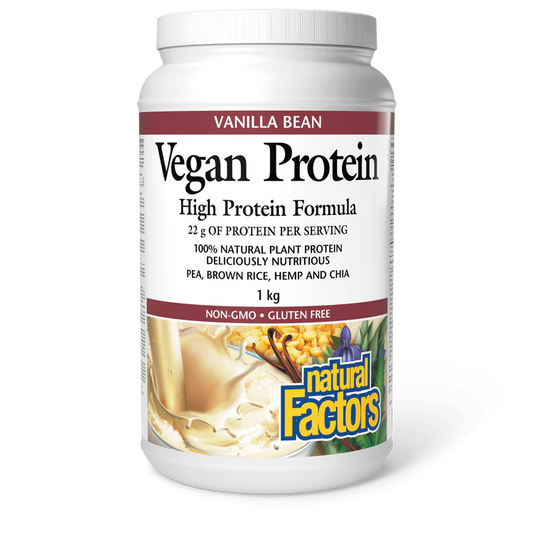 NF VEGAN PROTEIN VANILLA BEAN 1KG