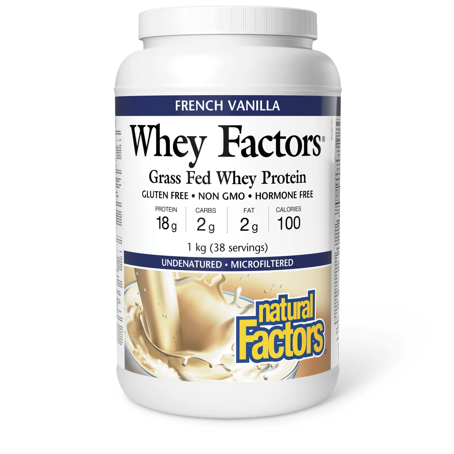 NF WHEY FACTORS 1KG - VANILLA