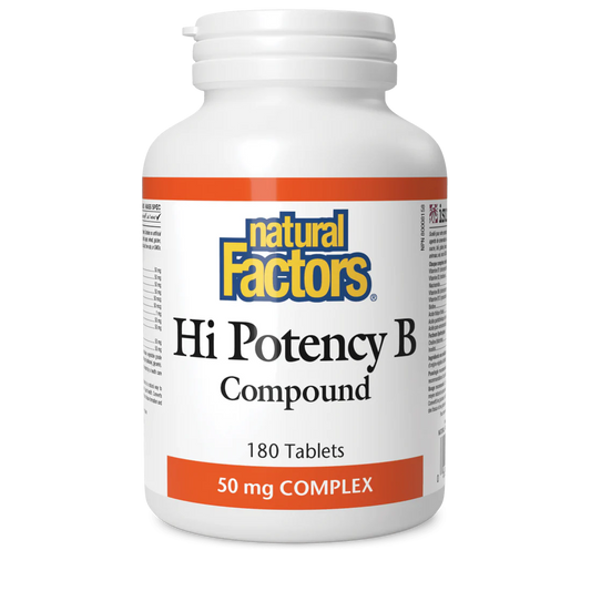 NF HI POTENCY B COMPOUND 50 MG 180'S