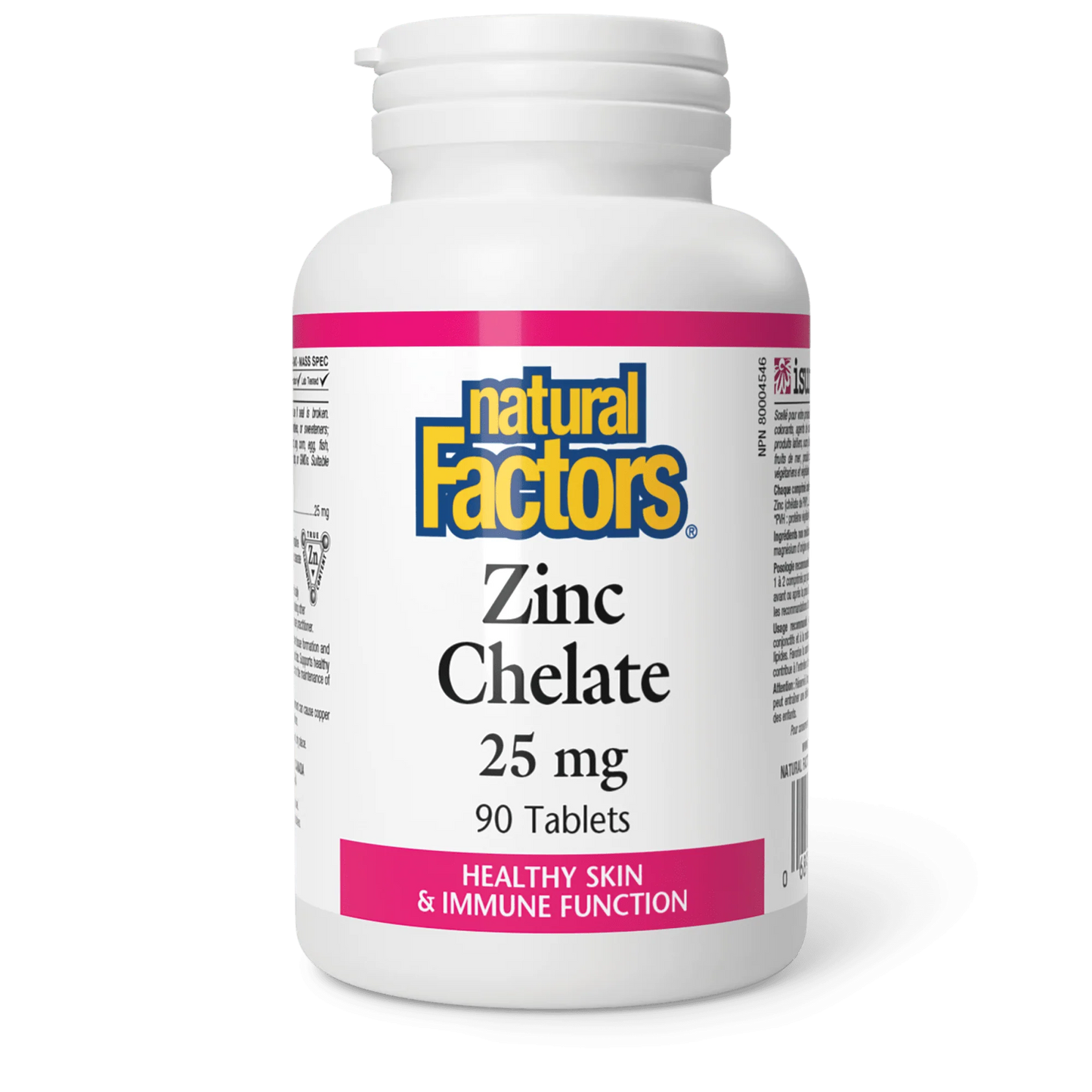 NF ZINC CHELATE 25MG 90'S