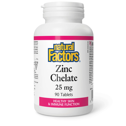NF ZINC CHELATE 25MG 90'S